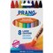 Prang Soybean Crayons, Large, 8 Colors Per Set, 48PK 00900 - alternate 1