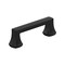 Amerock Hybridize 3 inch (76mm) Center-to-Center Matte Black Cabinet Pull, 10PK 10VMP37060MB - alternate 1