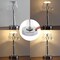 Jonathan Y Madelyn 11.5" Bohemian Classic Acrylic Rechargeable Integrated Portable LED Table Lamp, Clear/Chrome JYL7107A - alternate 3