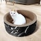 Ipower Cat Scratch board Deluxe catnipï¼Œcircle shapeï¼Œ marble black PTFURNSCRATPADCIRLMB - alternate 2
