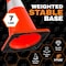 Xpose Safety 28 Inch Orange Traffic Cones with 6in and 4in Collars, DOT Approved, 1PK AOTC28-64-1-X - alternate 3
