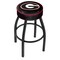 Holland Bar Stool Co 30" 4" Georgia "G" Cushion Seat, Blk Wrinkle Base Swivel Bar Stool L8B130GA-G - alternate 1