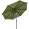 Outdoor Expressions 9 Ft. Aluminum Tilt/Crank Heather Green Patio Umbrella 863631 - alternate 2