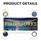 Signmission Fireworks, 18 Inch x 48 Inch, Vinyl Banner B-30629 - alternate 2