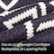 Lavish Home 3-Piece King Quilt Set Bedspread & 2 Pillow Shams with Stylish Geometric Pattern Lightweight Set 66-003-PRT-GK - alternate 2