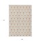 Homeroots 9' X 12' Salmon And Beige Geometric Washable Indoor Outdoor Area Rug 595767 - alternate 2
