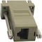Tripp Lite Tripp Lite by Eaton B090-A9F Modular Adapter - 1 x 9-pin DB-9 Serial Female - 1 x RJ-45 Network Female - Beige B090-A9F - alternate 1