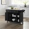 Crosley Full Size Stone Top Kitchen Cart KF30005EBK - alternate 3