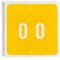 Smead Label, Dcc, Endtab, 0-9, Ast SMD67430 - alternate 2