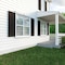 Ekena Millwork Rustic Two Equal Louver Knotty Pine Faux Wood Shutters (Per Pair), Primed Tan, 12"W x 52"H SHULV12X52KPPR - alternate 6