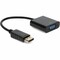 Add-On Addon 5 Pack Of 8In Displayport Male To Vga Female Black Adapter Cable DISPLAYPORT2VGA-5PK - alternate 3
