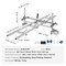 Vevor Chainsaw Mill 14"-36" Guide Bar and 9 ft Aluminum Rail Mill Guide System 14-36&9FT - alternate 2