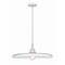Z-Lite Camden Brushed Nickel 1 Light Pendant 2308P24-BN - alternate 2