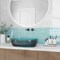 Apollo Tile Sky Blue 0.6 in x 12 in Glass Glossy Pencil Liner Tile Trim 0.5 sqft/case, 10PK T88041-15A - alternate 2