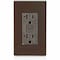 Leviton GFCI Receptacle, 20A, 125Vac, 5-20R, Brown GFNT2 - alternate 1