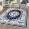 Jonathan Y Rosalia Cottage Medallion Ivory/Navy 3 ft. x 5 ft. Area Rug MDP401A-3 - alternate 2