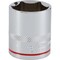 Channellock 1/2'' Drive 1-1/16'' 6-Point Shallow Standard Socket 302780 - alternate 1