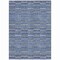 Homeroots 9' X 12' Navy Blue And Denim Blue Striped Washable Indoor Outdoor Area Rug 587912 - alternate 2