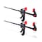Powertec 24 in. Bar Clamps / Spreaders, Trigger Clamps, One-Handed Ratchet Quick Grip Clamps, 2PK 71596N - alternate 1