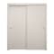 Sartodoors Sliding Closet Bypass Doors 48 x 80 inches, Ego 5000 Painted White Oak, Rails Hardware Set, Wood EGO5000DBD-PWO-48 - alternate 1
