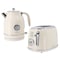 Megachef 1.8 Quart Electric Tea Kettle and 2 Slice Toaster Combo in Matte Cream MC-BTBK-C - alternate 2