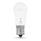 Feit Electric LED Light Bulb, S6 Lamp, 6 W Equivalent, E12 Candelabra Lamp Base, Clear BP6S6/827/LED/2 - alternate 1