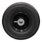 Antego Single 9x3.50-4 Flat Free Tire  Fits GRAVELY 45205, 3.25in Hub, 3/4in Caged Roller Bearings A422503000951PU93504 - alternate 1