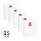 C-Line Products 8-1/2" x 11" White Two-Pocket Heavyweight Poly Portfolio Folder, 1/EA, 25/BX 33957-BX - alternate 2