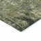 Homeroots 5' X 8' Artichoke Green And Fern Green Abstract Washable Indoor Outdoor Area Rug 609847 - alternate 3