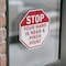 Signmission Stop Your Hand Is Near a Pinch Poin, 4 inch X 4 inch, Vinyl Decal, 2PK OC-D-2PACK-4-126 - alternate 2