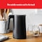 Zwilling Enfinigy Cool Touch 1-Liter Electric Kettle, Cordless Tea Kettle and Hot Waterand, Black 1022060 - alternate 2