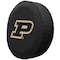 Holland Bar Stool Co 37 x 12.5 Purdue Tire Cover TCH1PurdueBK - alternate 2