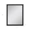 Homeroots 44" Dark Brown Wood Accent Mirror 632775 - alternate 2