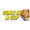 Signmission Corn In A Cup, 18 Inch x 48 Inch, Banner B-Corn In A Cup - alternate 1