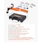 Vevor Tubing Bender Kit 1/4 to 7/8 Inch Compact Ratcheting Tube Pipe Bender CT-S999F - alternate 2