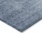 Homeroots 5' X 8' Navy Blue And Sky Blue Abstract Washable Indoor Outdoor Area Rug 588215 - alternate 2