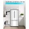 Black&Decker 18.0 French Door Refrigerator with handle and Ice maker-White BRF1800GIMW - alternate 3