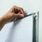 M&T Displays 36x48 Inch Enclosed Lockable Poster Showboard, Silver Aluminum Outdoor Noticeboard USBNU00036X2990 - alternate 3