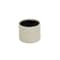 Homeroots Off White Ceramic 42 Ounce Dotted Round Distressed Pot Planter 487450 - alternate 2