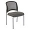 Office Star Products ProGrid Titanium & Black Visitors Chair, Straight Legs, Icon Grey 86724R-226 - alternate 1