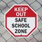 Signmission Keep Out Safe School Zone, 6 Inch X 6 Inch, Plastic Sign OC-P-6-77 - alternate 2