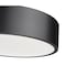 Z-Lite Coronado 1 Light Flush Mount, Matte Black, 16 In W 1017F16-MB-LED - alternate 4