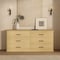 Manhattan Comfort Clifford Dresser in Natural Oak (6-Drawer) DR1834-1 - alternate 1