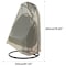 Leisuremod Hanging Double Hanging Egg Swing Chair Cover ESC57C - alternate 2
