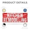 Signmission Kitchen Remodeling, 36 Inch x 96 Inch, Vinyl Banner B-96-30718 - alternate 2