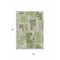 Homeroots 9' X 12' Green Sage And Beige Geometric Washable Indoor Outdoor Area Rug 613209 - alternate 2