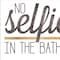 Homeroots No Selfies in the Bathroom 5 White Framed Print Bathroom Wall Art 408131 - alternate 2