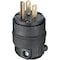Leviton 15A 125V 3-Wire 2-Pole Rough Use Cord Plug 000-515PR - alternate 2