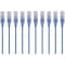 Monoprice Slim Cat6A Cable, PK10, 1 ft.Blue 15150 - alternate 1