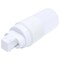 Satco 5W, PL LED: GX23 Base, Frost Finish, Type A/B Dual Ballast, 4000K, 120-277V S21423 - alternate 2